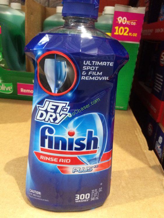 Finish JetDry Plus Dishwasher Rinse Aid 32oz CostcoChaser