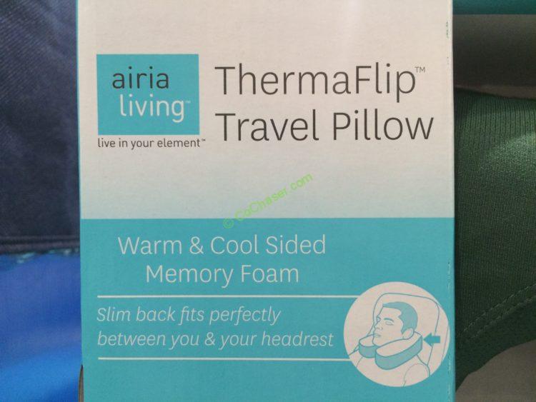 Costco1066666AiriaLivingThermaFlipTravelPillowbox CostcoChaser