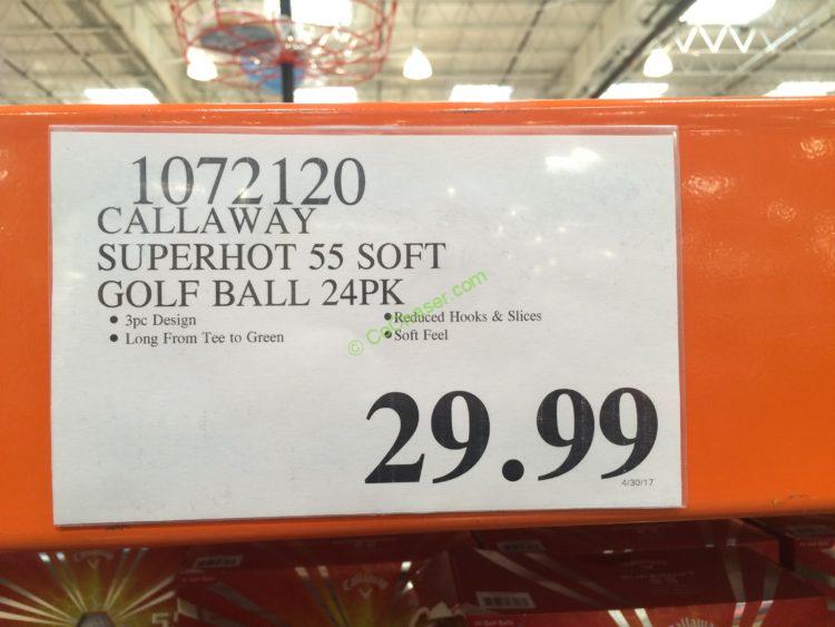 Costco-1072120-Callaway-SuperHot-55-Soft-Golf-Ball-tag