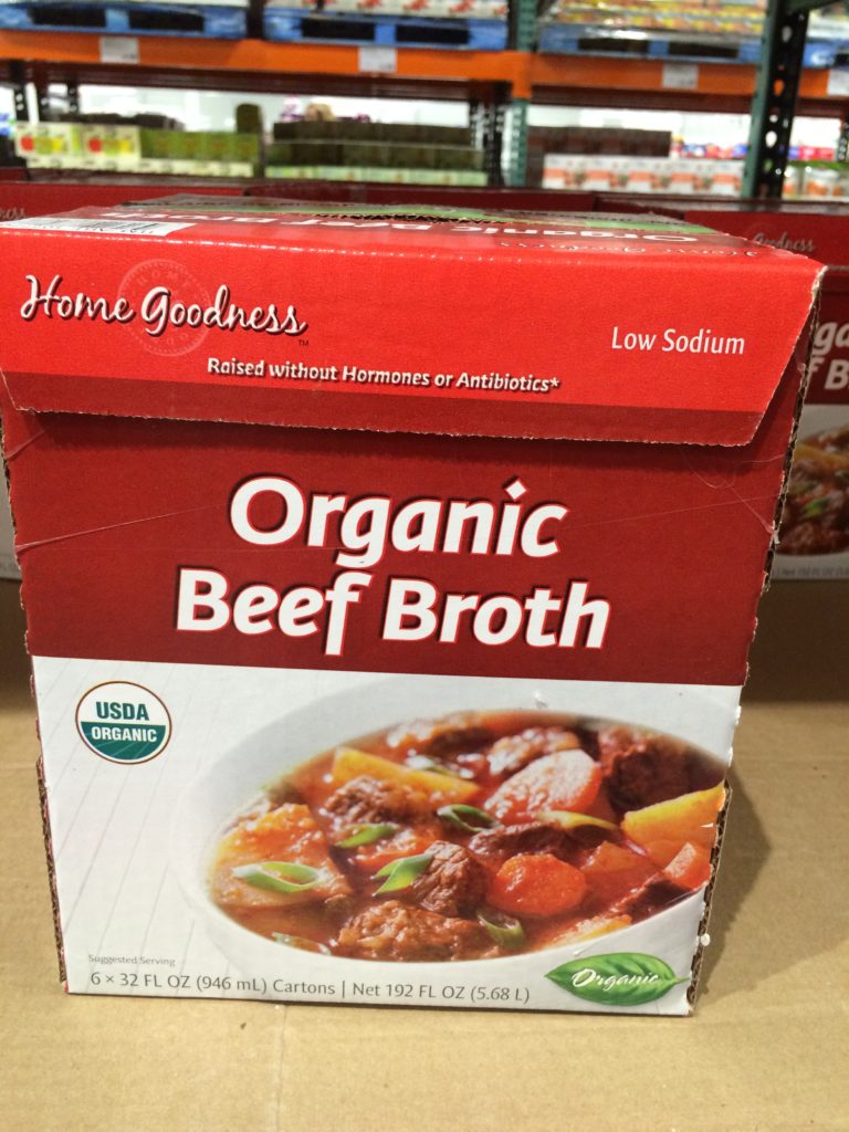 Home Goodness Organic Beef Broth 6/32 Ounce Containers CostcoChaser