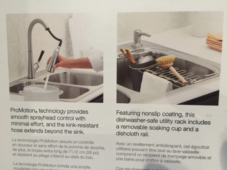 Costco1095111KohlerStainlessSteelSinkFaucetPackagepart3