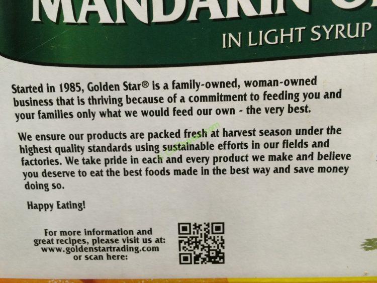 Costco1099980GoldenStarMandarinOrangeCupsinf CostcoChaser