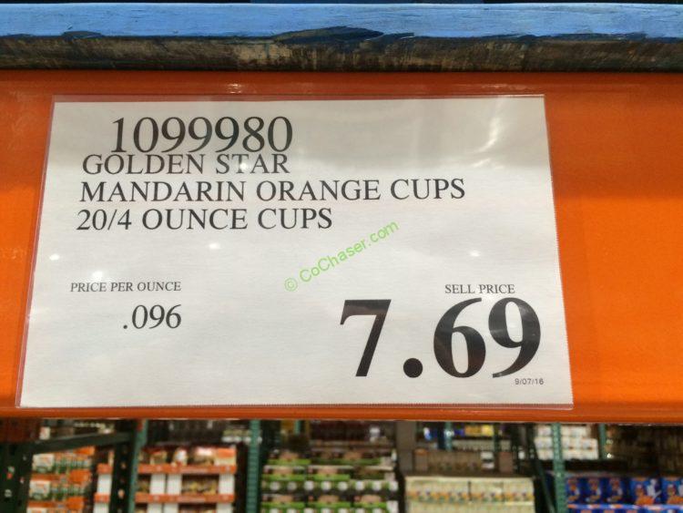 Costco1099980GoldenStarMandarinOrangeCupstag CostcoChaser