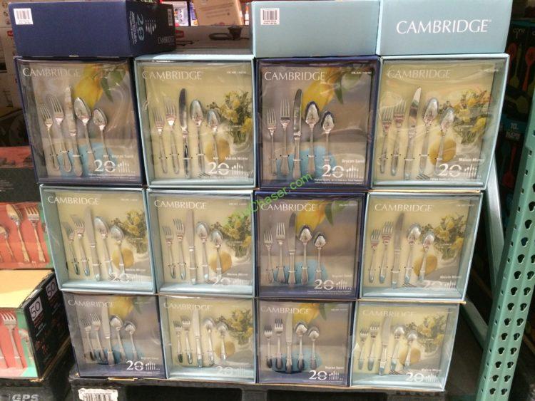 Costco1102181CambridgeStainlessSteel20PieceFlatwareSetall