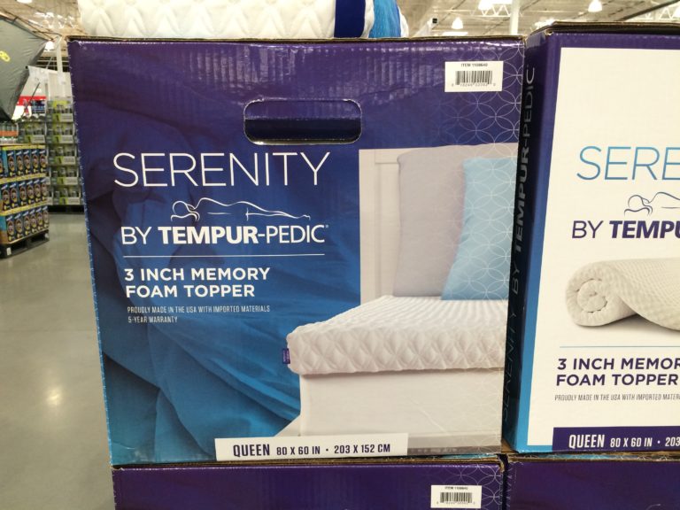 serenity tempurpedic mattress topper queen