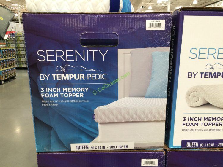 Costco-1108640-Serenity-by-Tempur-Pedic-Mattress-Topper