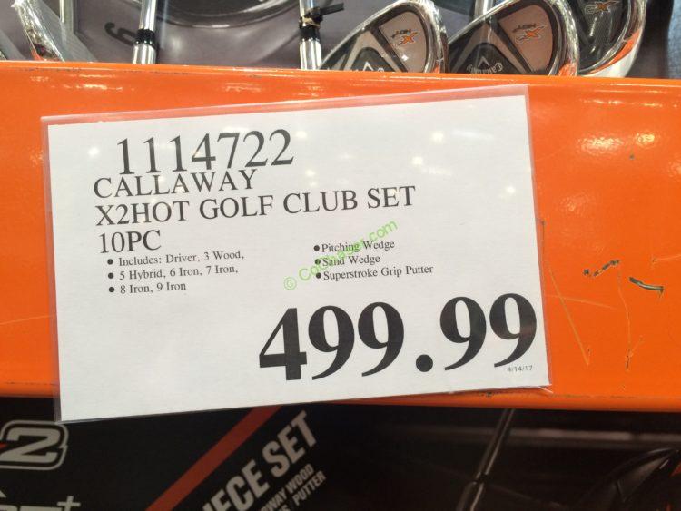 Callaway X2Hot Golf Club Set 10 PC CostcoChaser