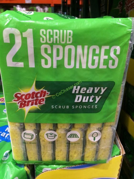 ScotchBrite Heavy Duty Sponge, 21pack CostcoChaser
