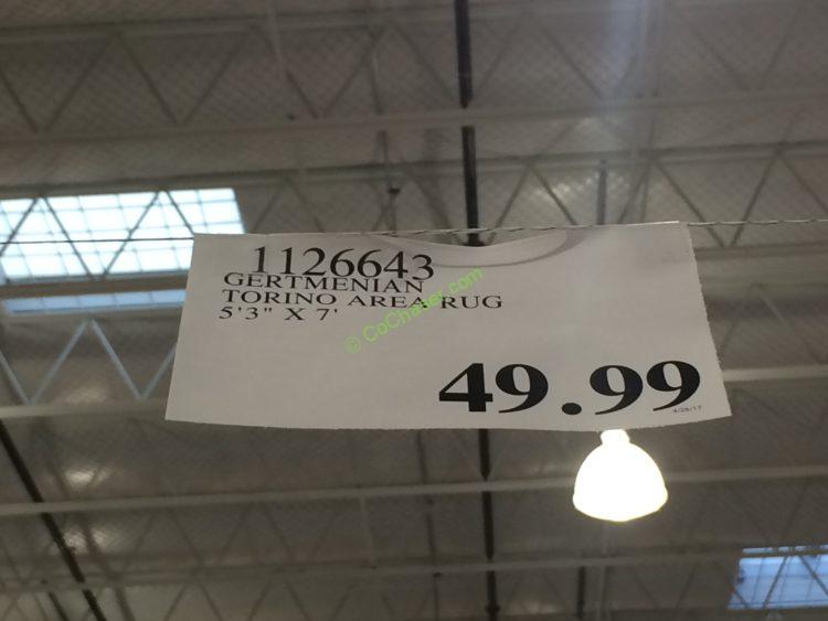 Gertmenian Torino Area Rug 5’3” x 7’ CostcoChaser