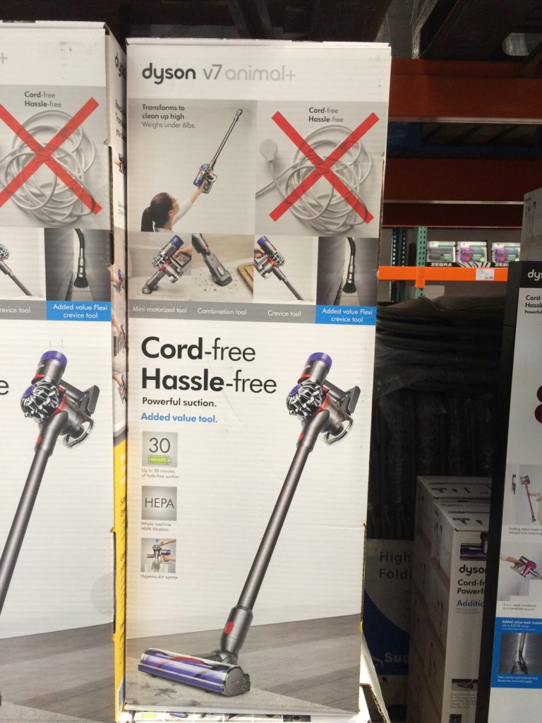 Costco1133310DysonV6Animal CordlessStickVacuumbox CostcoChaser