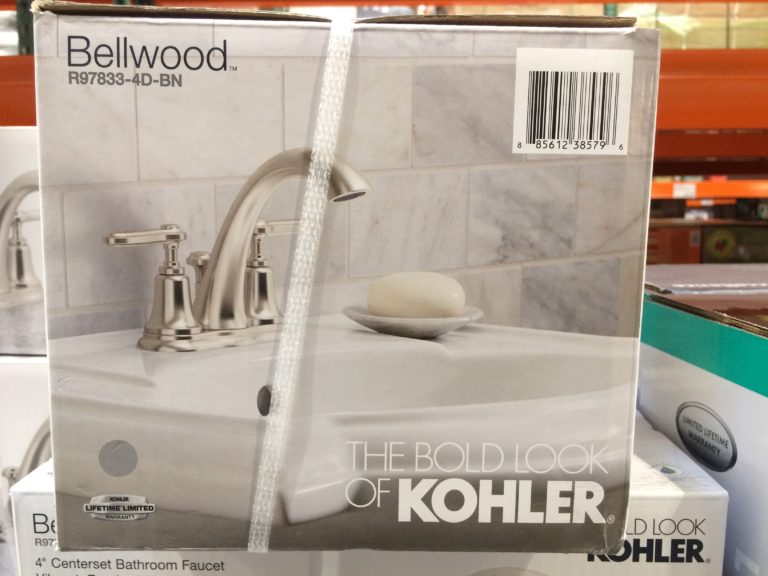 Kohler Bellwood Centerset Bathroom Faucet Brushed Nickel CostcoChaser