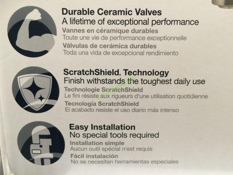 Kohler Bellwood Centerset Bathroom Faucet Brushed Nickel CostcoChaser