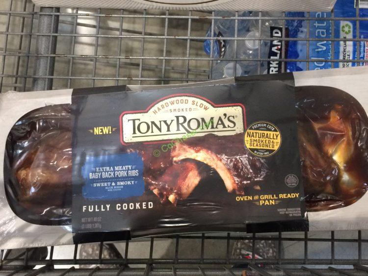 Tony Roma’s Baby Back Ribs 48 Ounce Container