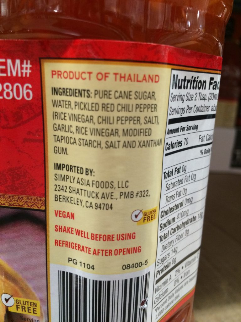 Thai Kitchen Sweet Red Chili Sauce 33.82 Ounce Bottle CostcoChaser