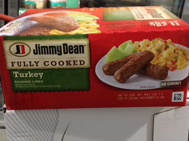 Jimmy Dean Turkey Sausage Links 48 Count Package CostcoChaser
