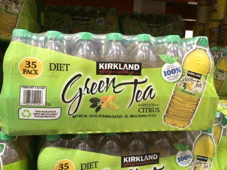Kirkland Signature Diet Green Tea 35/16.9 Ounce Bottles