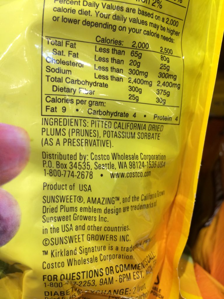 Costco553499KirklandSignatureSunsweetWholeDriedPlumsing