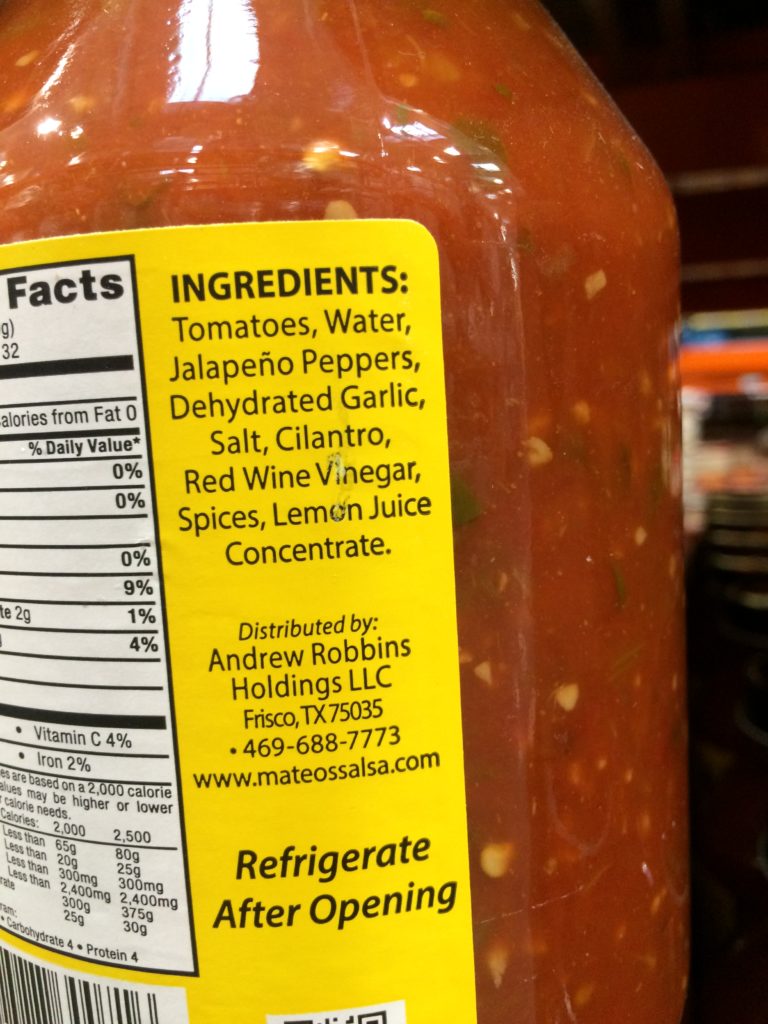 Costco559608MateosGourmetSalsaing CostcoChaser