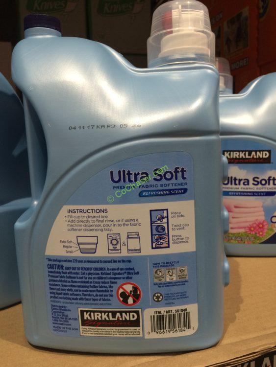 Costco561848KirklandSignatureLiquidFabricSoftenerback CostcoChaser