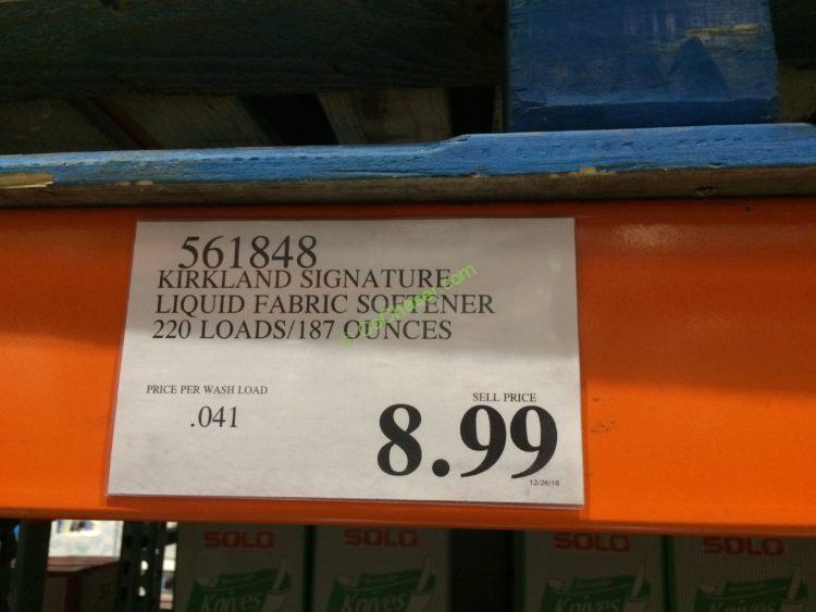 Costco561848KirklandSignatureLiquidFabricSoftenertag CostcoChaser
