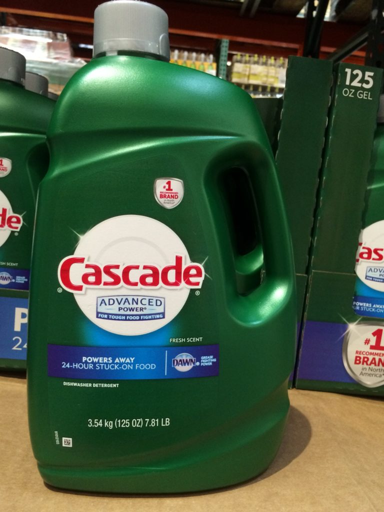 Cascade Advanced Power Dishwasher Gel 125 Ounce Container CostcoChaser