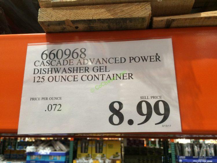 Costco660968CascadeAdvancedPowerDishwasherGeltag CostcoChaser