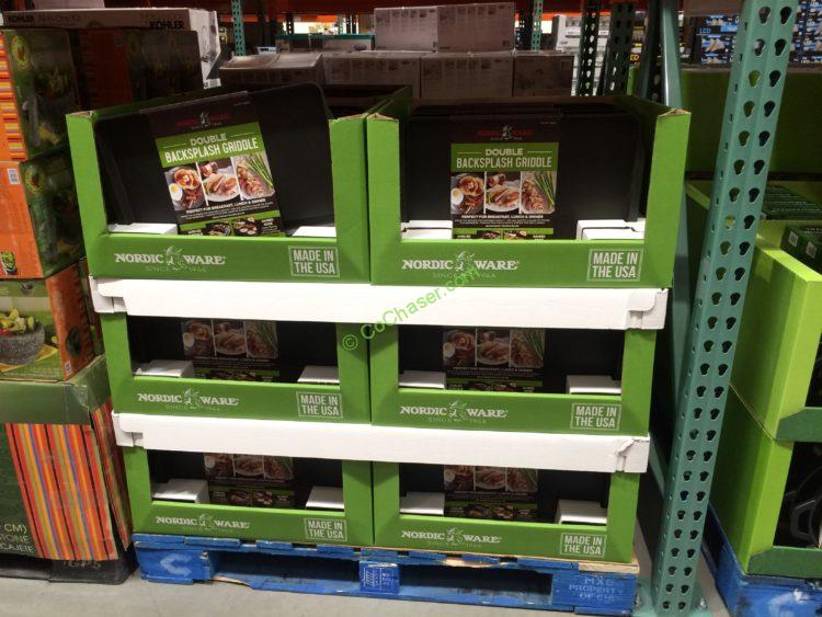 Costco-665881-Nordic-Ware-Double-Burner-Griddle-with-Backsplash-all