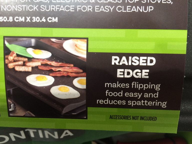 Nordic Ware Double Burner Griddle with Backsplash CostcoChaser