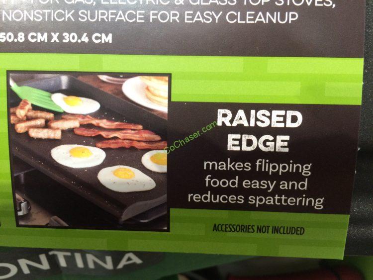 Nordic Ware Double Burner Griddle with Backsplash CostcoChaser