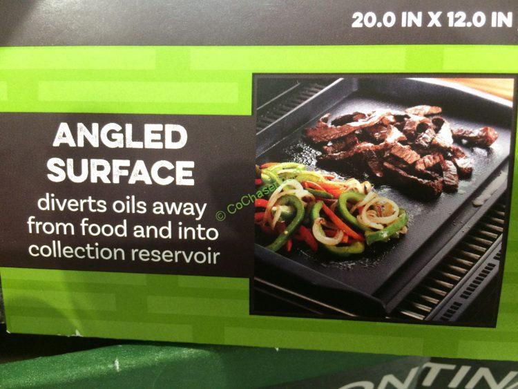 Nordic Ware Double Burner Griddle with Backsplash CostcoChaser