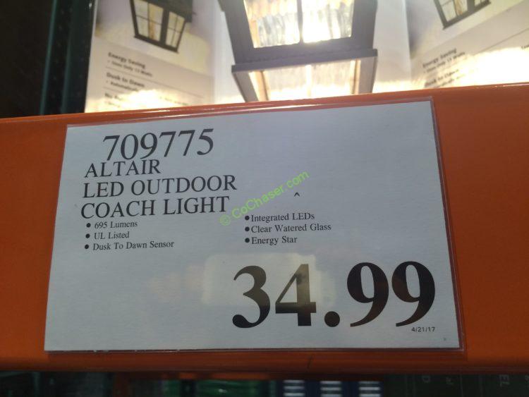 Altair Outdoor Saving LED Lantern, Model AL2163 CostcoChaser