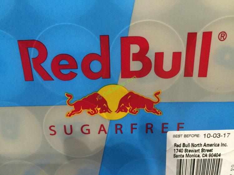Red Bull Sugar Free 24/8.4 Ounce Cans CostcoChaser