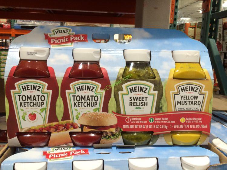 Heinz Picnic Pack 4 Pack 118 Ounce