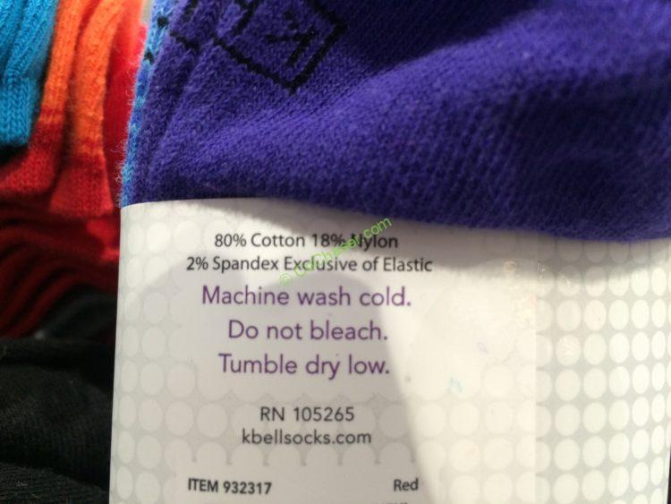 Costco932317KBellLadiesNoShowSockspec CostcoChaser