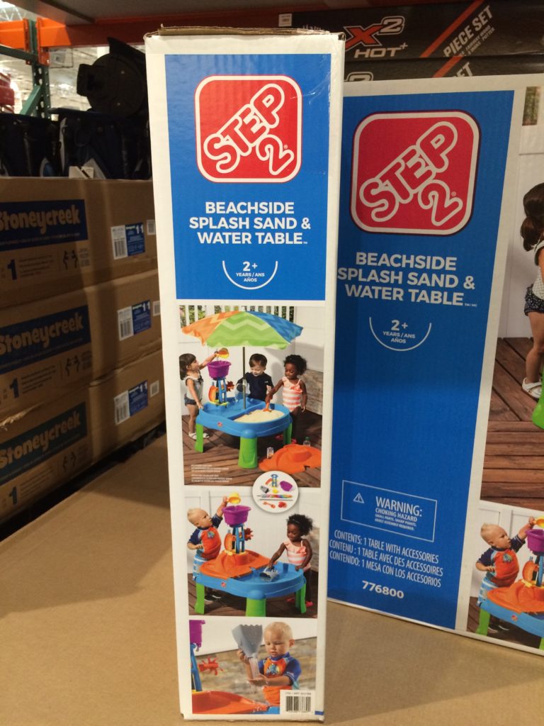 Costco952789Step2BeachsideSplashSand WaterTableback CostcoChaser