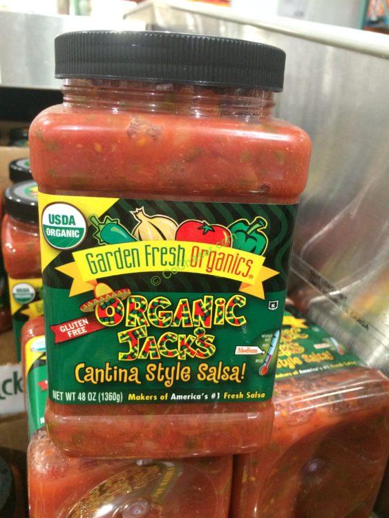 Garden Fresh Gourmet Organic Jack’s Salsa 48 Ounce Container