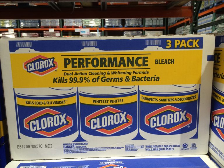 Clorox Performance Bleach 3/121 Ounce Bottles CostcoChaser