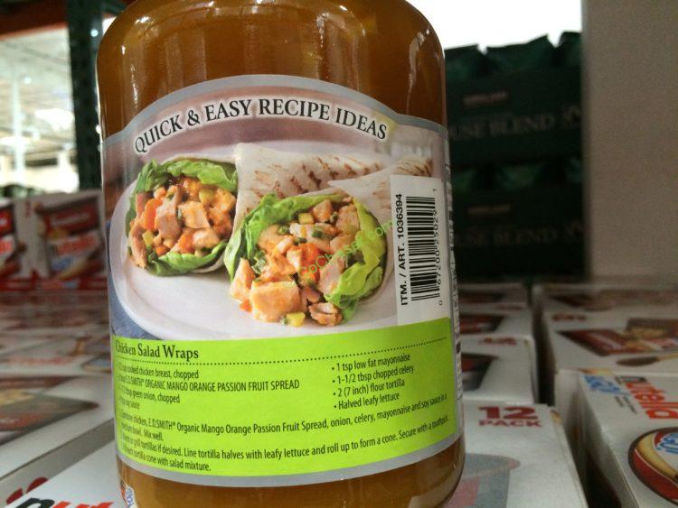 ED Smith Organic Mango Orange Passionfruit 44 Ounce Jar CostcoChaser