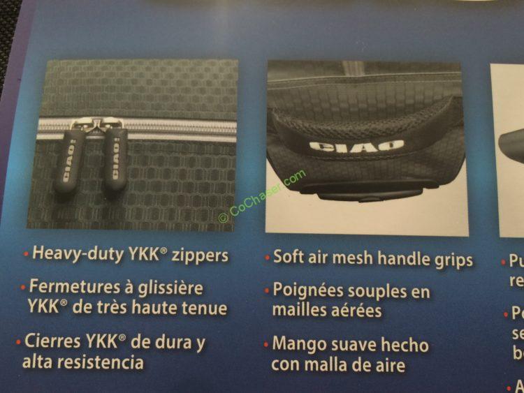 Costco1037874CIAOGetAwayDuffelspec CostcoChaser