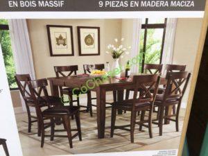 Costco-1041199-IMAGIO-Home-Furniture-9PC-Counter-Height Dinning-Set-pic