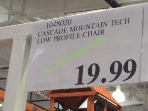 Costco-1048020-Cascade-Mountain-Tech-Low-Profile-Chair-tag