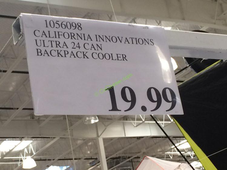 Costco1056098California InnovationsUltra24CanBackpackCoolertag