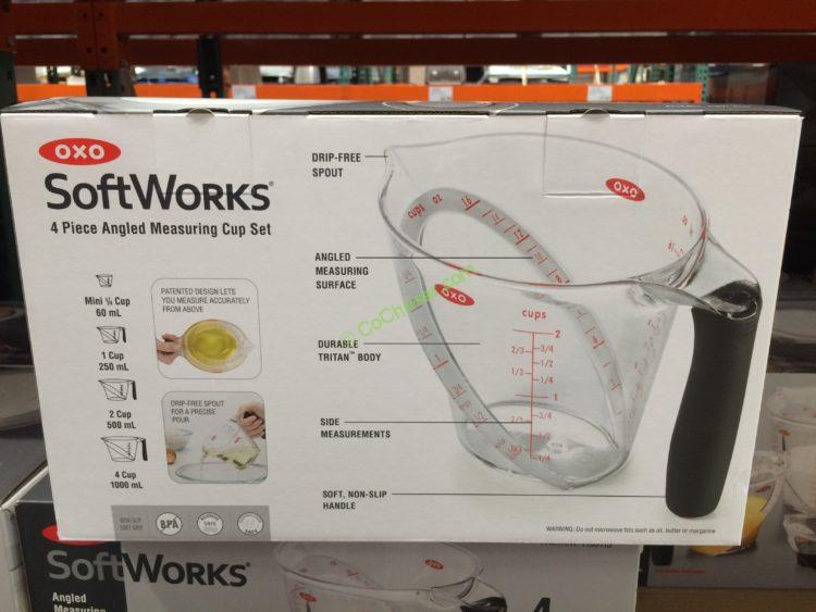 OXO 4PC Angled Measuring Cups CostcoChaser