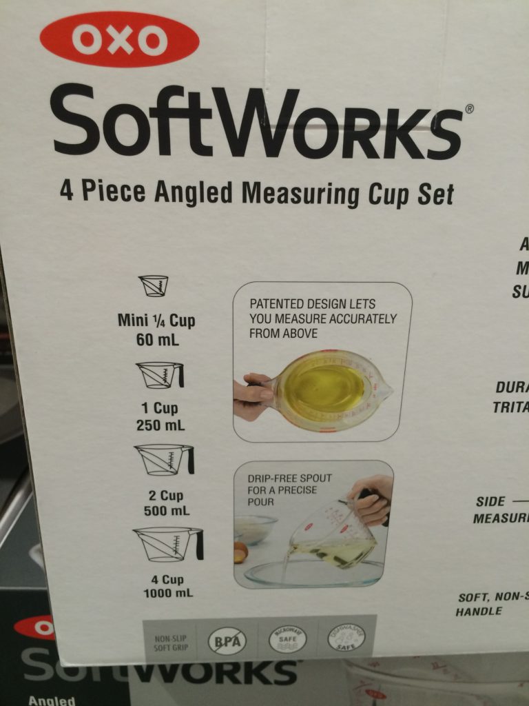 Costco1103113OXO4PCAngledMeasuringCupsspec CostcoChaser