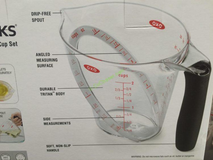Costco1103113OXO4PCAngledMeasuringCupsspec1 CostcoChaser