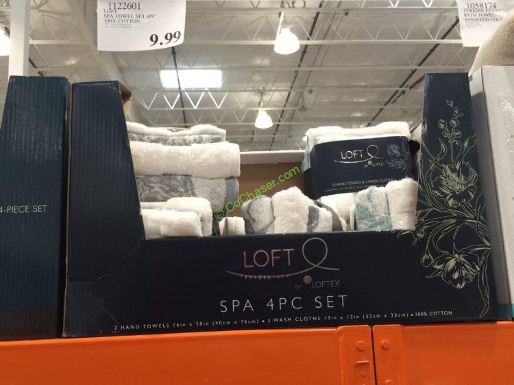 Loft Spa Towel Set 4PC