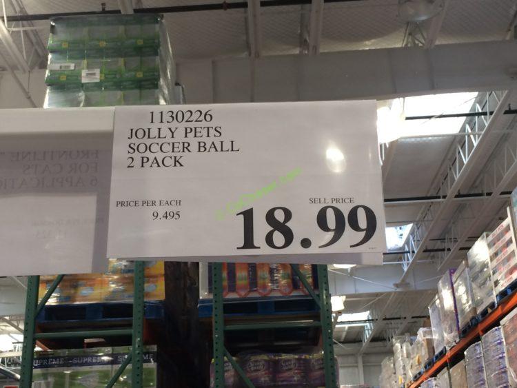 Jolly Pets Soccer Ball 2 Pack CostcoChaser