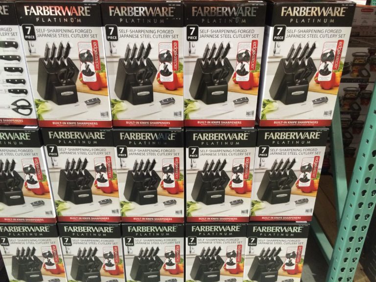 Costco1134424Farberware7PCSelfSharpeningKnifeBlockSetall CostcoChaser