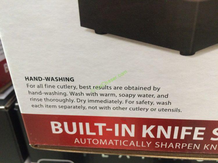 Costco1134424Farberware7PCSelfSharpeningKnifeBlockSetcare