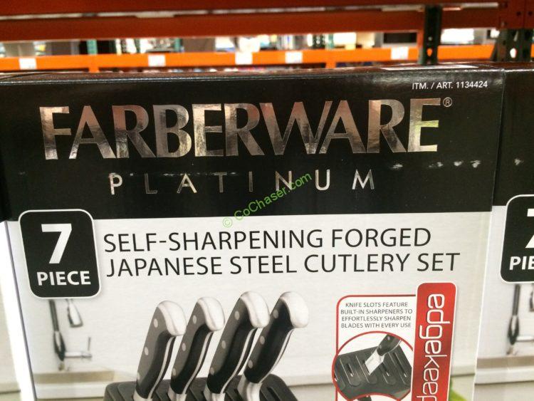 Costco1134424Farberware7PCSelfSharpeningKnifeBlockSetname